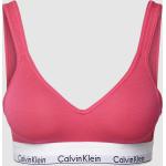 Pinke Calvin Klein Underwear Bustiers aus Baumwollmischung für Damen Größe XS 