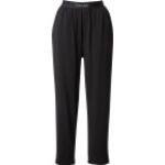 Schwarze Calvin Klein Underwear Pyjamahosen aus Baumwollmischung für Damen Größe L 