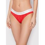 Rote Calvin Klein Underwear Damenslips & Damenpanties Größe XS 