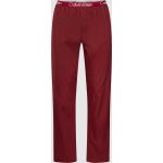Calvin Klein Underwear Pyjama-Hose mit Label-Details Modell 'SLEEP' (S Dunkelrot)