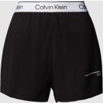 Schwarze Calvin Klein Underwear Pyjamahosen aus Viskose für Damen Größe M 