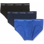 Blaue Calvin Klein Underwear Herrenslips & Herrenpanties aus Baumwollmischung Größe XS 3-teilig 