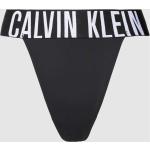 Schwarze Calvin Klein Underwear Damenstrings aus Polyamid Größe S 