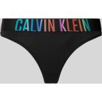 Schwarze Calvin Klein Underwear Damenstrings Größe L 