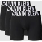 Calvin Klein Underwear Trunks mit Label-Bund im 3er-Pack (S Black)