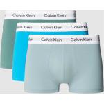 Calvin Klein Underwear Trunks mit Label-Bund im 3er-Pack (S Bleu)