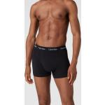 Schwarze Calvin Klein Underwear Herrenunterhosen aus Baumwolle Größe L 3-teilig 