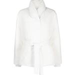 Weiße Calvin Klein Daunenmäntel aus Nylon für Damen Größe S für den für den Winter 