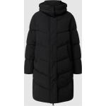 Schwarze Gesteppte Calvin Klein Damensteppmäntel & Damenpuffercoats aus Polyamid mit Kapuze Größe XS für den für den Herbst 