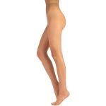 Nudefarbene Feinstrumpfhosen durchsichtig aus Spitze für Damen Größe M für den für den Sommer 