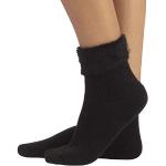 Schwarze Oeko-Tex Angora-Socken aus Angora für Damen Einheitsgröße für den für den Winter 