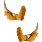 Schokoladenbraune Angora-Socken für Damen Einheitsgröße für den für den Winter 