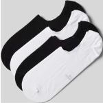 Weiße Unifarbene Camano Herrensneakersocken & Herrenfüßlinge aus Baumwollmischung Größe 43 2-teilig 