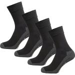 Camano Herren 5942 Sport Socks 4 Paar Sportsocken, Schwarz (Black 05), (Herstellergröße: 35/38) (4er Pack)