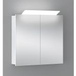Weiße Moderne Camargue Spiegelschränke aus Glas beleuchtet Breite 50-100cm, Höhe 50-100cm, Tiefe 50-100cm 