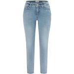 Reduzierte Blaue Casual CAMBIO Nachhaltige Slim Fit Jeans aus Baumwolle für Damen 