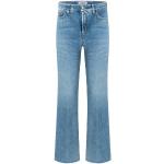 Blaue CAMBIO Nachhaltige 5-Pocket Jeans aus Denim für Damen Weite 38 