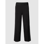 Reduzierte Schwarze Loose Fit CAMBIO Nachhaltige Bundfaltenhosen aus Polyester für Damen Größe M 