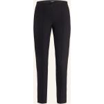 Schwarze Business CAMBIO Ros Nachhaltige Business-Hosen mit Reißverschluss aus Polyamid für Damen Größe XS 