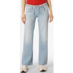Reduzierte Blaue Unifarbene CAMBIO Nachhaltige Wide Leg Jeans & Relaxed Fit Jeans aus Denim für Damen Größe M 