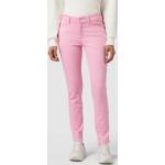 Pinke CAMBIO Piper Nachhaltige Ankle-Jeans aus Baumwollmischung für Damen Größe XS 