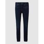 Reduzierte Blaue CAMBIO Pearlie Nachhaltige Slim Fit Jeans mit Reißverschluss aus Baumwollmischung für Damen Größe XS 