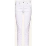 Weiße CAMBIO Parla Nachhaltige Slim Fit Jeans aus Baumwolle für Damen Größe S 