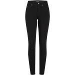 Schwarze CAMBIO Parla Nachhaltige 5-Pocket Jeans aus Baumwolle für Damen Größe L 
