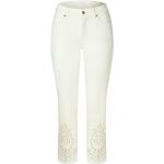 Weiße CAMBIO Nachhaltige Skinny Jeans für Damen Größe M 