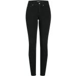 Schwarze CAMBIO Parla Nachhaltige Skinny Jeans für Damen Größe XS 