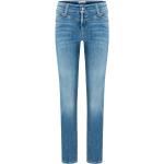 Blaue CAMBIO Parla Nachhaltige Slim Fit Jeans aus Baumwolle für Damen Größe XS 