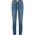 Blaue CAMBIO Parla Nachhaltige Skinny Jeans aus Denim für Damen Größe XL 