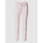 Rosa CAMBIO Piper Nachhaltige Skinny Jeans mit Reißverschluss aus Baumwollmischung für Damen Größe M 