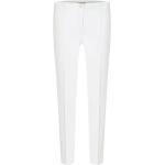 Reduzierte Weiße CAMBIO Nachhaltige Damenhosen mit Reißverschluss aus Baumwolle Größe XL 