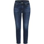 Dunkelblaue CAMBIO Piper Nachhaltige Slim Fit Jeans aus Baumwolle für Damen 