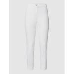 Weiße Unifarbene CAMBIO Ros Stoffhosen für Damen Größe XS - versandkostenfrei 