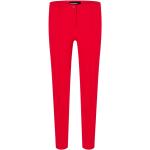 Reduzierte Rote Elegante CAMBIO Nachhaltige Damenhosen mit Reißverschluss aus Polyamid Größe S 