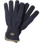 Reduzierte Dunkelblaue Camel Active Herrenhandschuhe aus Baumwolle Größe XL für den für den Winter 