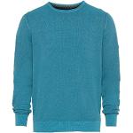 Blaue Camel Active Rundhals-Ausschnitt Rundhals-Pullover aus Baumwolle für Herren Größe XXL 