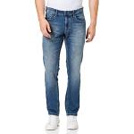 Reduzierte Blaue Camel Active Bio Slim Fit Jeans mit Reißverschluss aus Denim für Herren Weite 44 