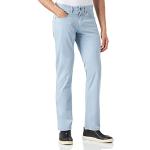 Hellblaue Camel Active Woodstock 5-Pocket Jeans mit Reißverschluss aus Denim für Herren Weite 33 