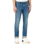 Reduzierte Hellblaue Camel Active 5-Pocket Jeans mit Reißverschluss aus Baumwolle für Herren Weite 42 
