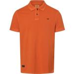 Orange Unifarbene Camel Active Herrenpoloshirts & Herrenpolohemden Größe 3 XL 