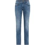 Blaue Camel Active Slim Fit Jeans aus Baumwolle für Herren Weite 31, Länge 32 