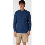 Marineblaue Camel Active Stehkragen Regular Fit Hemden aus Baumwolle für Herren Größe 3 XL 