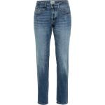 Reduzierte Blaue Camel Active Wide Leg Jeans & Relaxed Fit Jeans mit Reißverschluss aus Denim für Herren Weite 44, Länge 30 