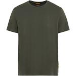 Reduzierte Grüne Halblangärmelige Camel Active Rundhals-Ausschnitt T-Shirts aus Jersey für Herren Größe XL 