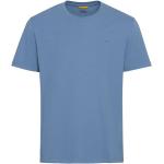 Reduzierte Blaue Casual Kurzärmelige Camel Active Rundhals-Ausschnitt T-Shirts aus Jersey für Herren Größe L 