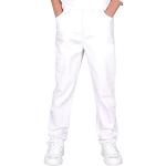 Weiße Chino Hosen für Kinder für Jungen Größe 170 