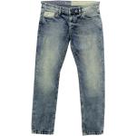 Vintage Camp David Stretch-Jeans mit Reißverschluss aus Baumwolle für Herren Größe L 